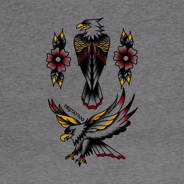 American Traditional Eagles by DXY Design